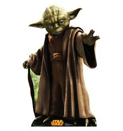 Yoda Star Wars Classics Retouched Cardboard Cutout