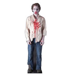 Zombie Guy Cardboard Cutout