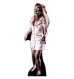 Zombie Nurse Cardboard Cutout