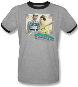 Click to get Abott  Costello Adult Ringer Tee TShirt