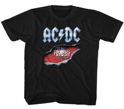 AC/DC Kids Shirt The Razor's Edge Black T-Shirt