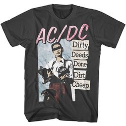 AC/DC Shirt Dirty Deeds Done Dirt Cheap Black T-Shirt