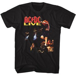 AC/DC Shirt Live Black T-Shirt