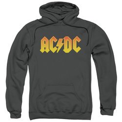 ACDC Hoodie Logo Charcoal Sweatshirt Hoody