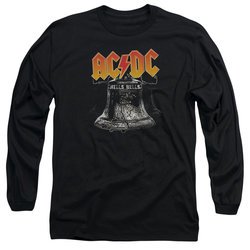 ACDC Long Sleeve Shirt Hell's Bells Black Tee T-Shirt