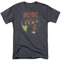 ACDC Shirt Highway To Hell Charcoal T-Shirt
