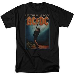 ACDC Shirt Let There Be Rock Black T-Shirt