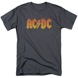 ACDC Shirt Logo Charcoal T-Shirt
