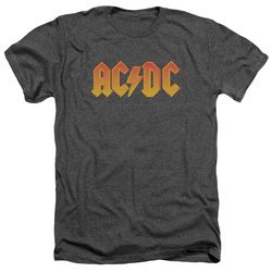 ACDC Shirt Logo Heather Charcoal T-Shirt