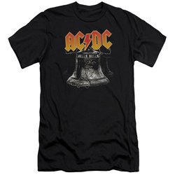 ACDC Slim Fit Shirt Hell's Bells Black T-Shirt