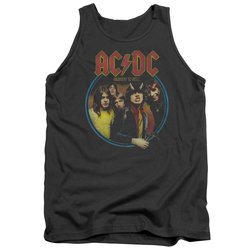 ACDC Tank Top Highway To Hell Charcoal Tanktop