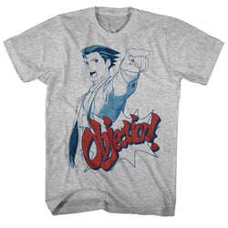 Click to get Ace Attorney Shirt Objection Athletic Heather TShirt