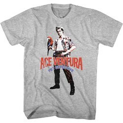 Ace Ventura Shirt Red Black Blue Ace Tee T-Shirt