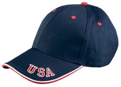 Click to get Adams Brand Patriotic USA Hat Cap  One Size for Adults
