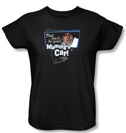 American Graffiti Ladies T-shirt Movie Mammas Car Black Tee Shirt