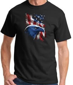 Click to get Patriotic American Pride Eagle USA Shirt  Patriotic Black Tee