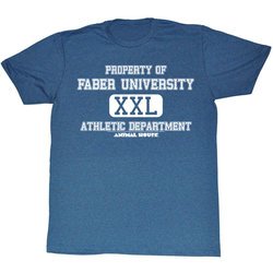 Animal House Shirt Athletic Department Adult Blue Tee T-Shirt