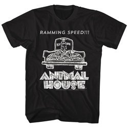Animal House Shirt Ramming Speed Black T-Shirt
