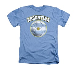 Click to get Argentina Soccer Futbol Shirt Adult Heather Light Blue Tee TShirt