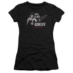 Army Of Darkness Juniors Shirt Boomstick Black T-Shirt