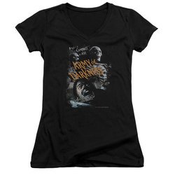 Army Of Darkness Juniors V Neck Shirt Covered Black T-Shirt