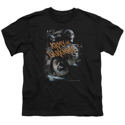 Army Of Darkness Kids Shirt Covered Black T-Shirt