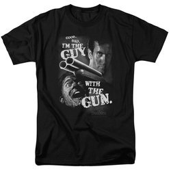 Army Of Darkness Shirt Guy With The Gun Black T-Shirt