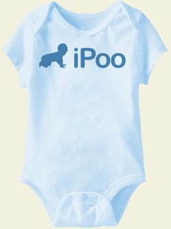 Baby Funny Romper IPOO Infant Blue Babies Creeper