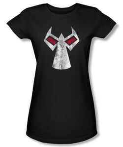 Click to get Bane DC Comics Juniors TShirt Batman Series Mask Black Tee Shirt