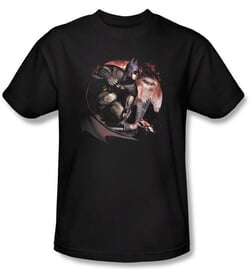 Click to get Batman TShirt  Arkham City Blood Moon Adult Black Tee