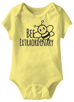Click to get Bee Extraordinary Funny Baby Romper Yellow Infant Babies Creeper