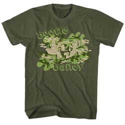 Click to get Beetle Bailey Shirt Camo Olive Green TShirt