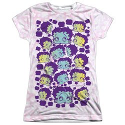 Betty Boop Boop & Repeat Sublimation Juniors Shirt