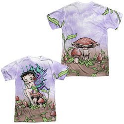 Betty Boop Fairy Sublimation Shirt Front/Back Print