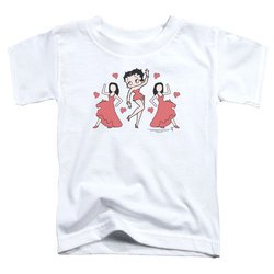 Betty Boop Kids Shirt BB Dance White T-Shirt