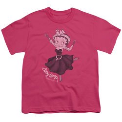 Betty Boop Kids Shirt Gypsy Betty Hot Pink T-Shirt