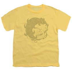 Betty Boop Kids Shirt Hey There Banana T-Shirt