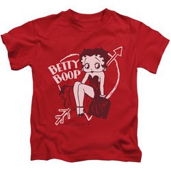 Betty Boop Kids Shirt Lover Girl Red T-Shirt