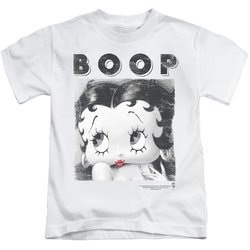 Betty Boop Kids Shirt Not Fade Away White T-Shirt