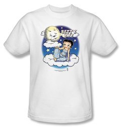 Betty Boop Kids T-shirt Betty Bye Youth White Tee Shirt