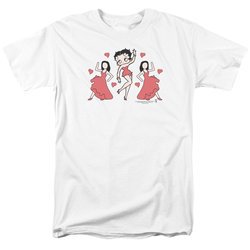 Betty Boop Shirt BB Dance White Tee T-Shirt