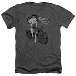 Betty Boop Shirt BBMC Heather Charcoal T-Shirt