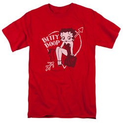 Betty Boop Shirt Lover Girl Red Tee T-Shirt