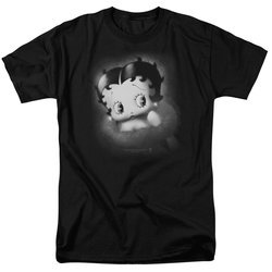 Betty Boop Shirt Vintage Star Black Tee T-Shirt