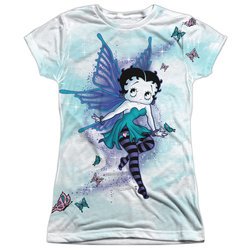 Betty Boop Sparkle Fairy Sublimation Juniors Shirt