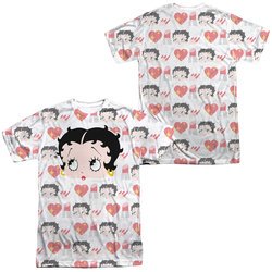 Betty Boop Symbol Sub Sublimation Shirt Front/Back Print