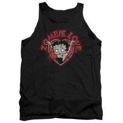 Betty Boop Tank Top Heart You Forever Black Tanktop