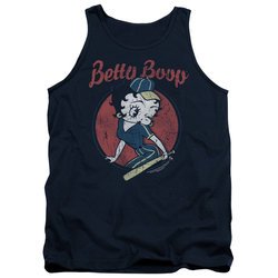Betty Boop Tank Top Team Boop Navy Blue Tanktop
