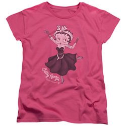 Betty Boop Womens Shirt Gypsy Betty Hot Pink T-Shirt