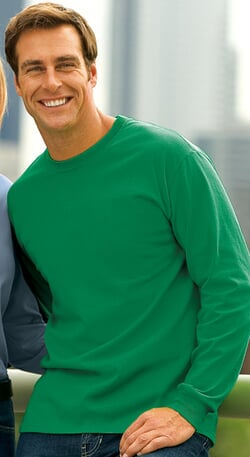 Click to get Big Size 100 Cotton Heavyweight Long Sleeve T Shirt Tee Shirt